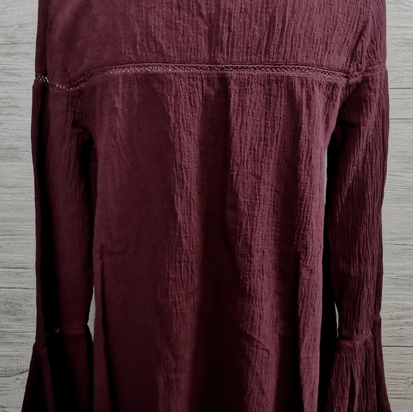 SMALL Black Swan Boho Hand Crafted Dress Top NWT - Picture 5 of 7